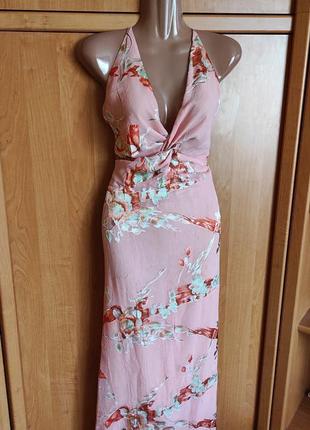 Шикарное платье сарафан цветочный принт размер 14 с сайта asos10 фото