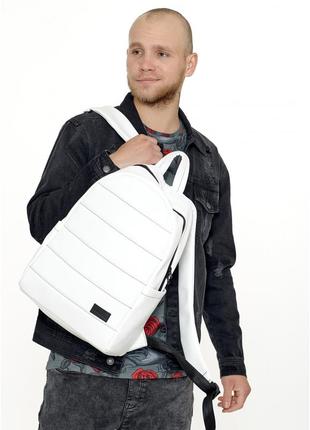 Чоловічий рюкзак zard lrt - білий3 фото