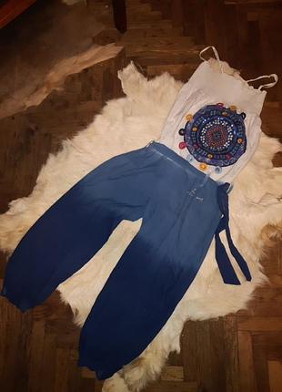 Стильный комбинезон на девочку desigual