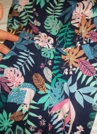 Комбенизон ромпер песочник комбез яркий нарядный цветы штаны брюки3 фото