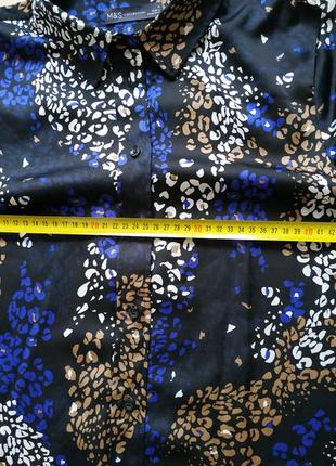 Блузка/блуза р.46-48 m&s леопардовый принт5 фото