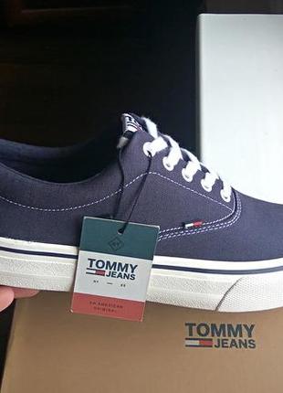 Кеды tommy hilfiger jeans classic sneaker. оригинал. новые, в коробке.