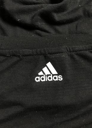 Кроп топ футболка adidas big logo4 фото