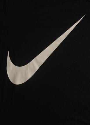 Хлопковая футболка nike big logo5 фото