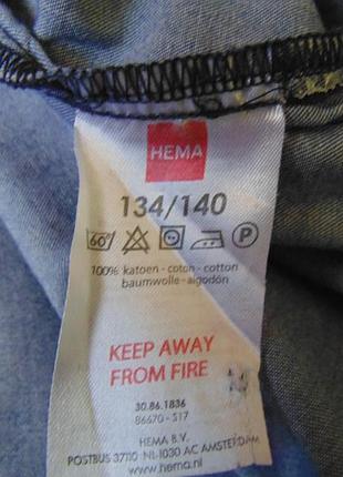 Джинсове сукню сорочка hema 6