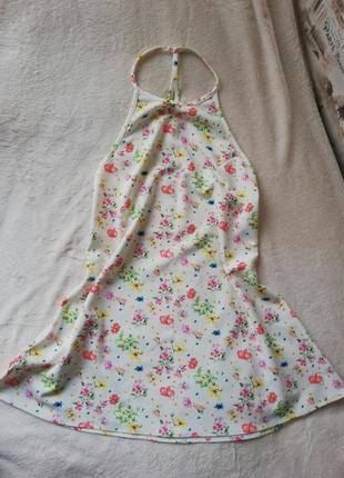 Літня сукня у квітковий принт1 фото