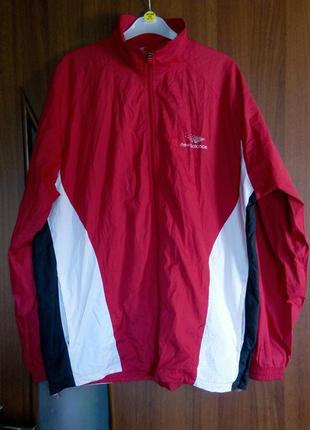 Олимпийка куртка спортивная красная ветровка