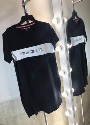 Платье футболка спорт tommy hilfiger оригинал3 фото