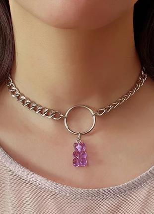 Чокер мишка желейная цепь