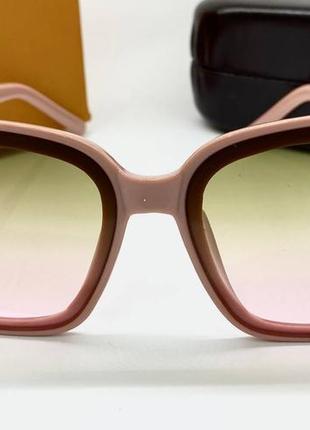 Солнцезащитные очки женские, пудра9 фото