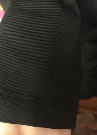 Платье базовое миди в драпировку с жабо kikiriki6 фото