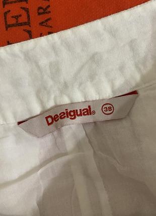 Летняя юбка с вышивкой desigual brunello cucinelli lora piana5 фото