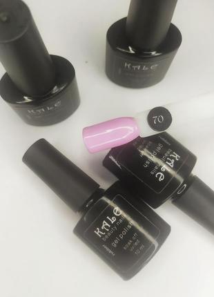 Рожевий гель-лак kale beauty nails 10 мл для нігтів