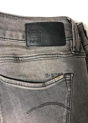 Джинсы женские серые skinny g-star raw5 фото