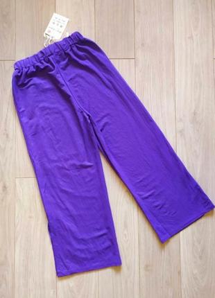 💎стильные фиолетовые штанишки с лампасами💎3 фото