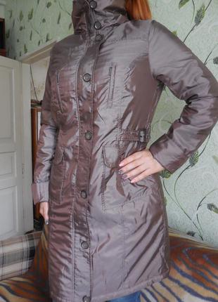 Пальто bonprix celection цвета фанго, новое с биркой2 фото