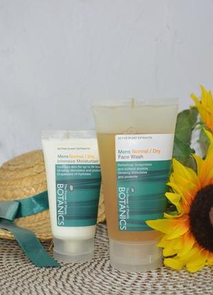 Фирменный набор по уходу за лицом для мужчин boots botanics mens normal dry skin