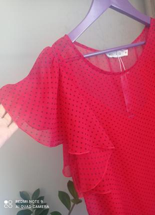 Комплект блуза и майка шифон8 фото