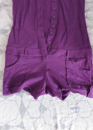 Трикотажный комбинезон красивого фиолетового цвета bps р. 36(44)-38(46)3 фото