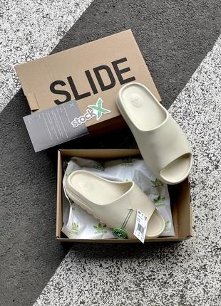 Тапки тапочки adidas yeezy slide bone шлепки4 фото