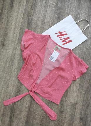 Топ h&m віскозапог 39, пот нет, длина 39
