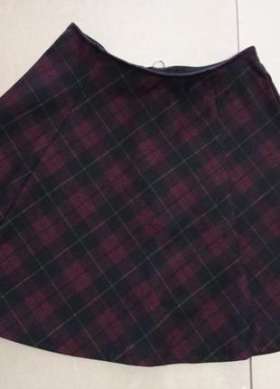 Юбка в клетку
