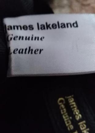 Кожаная брендовая сумка длинная ручка, через плечо, почтальонка james lakeland4 фото