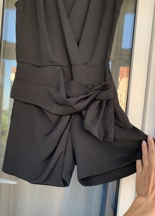 Zara шикарний чорний ромпер розмір хс2 фото