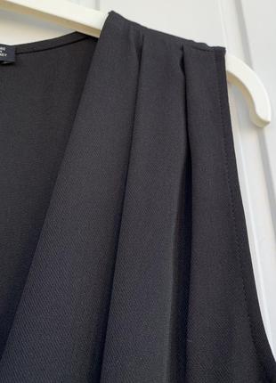 Zara шикарный черный ромпер размер хс7 фото
