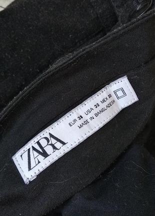 Брюки женские zara черные6 фото