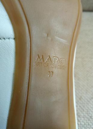 Кожаные немецкие туфли marc art of walking (1.418.22-01) 37розм, оригинал7 фото