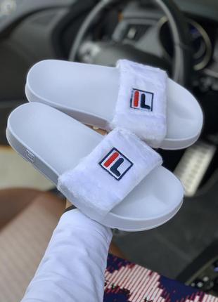 Тапки тапчки fila slipper шлепки