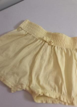 Нежные летние шорты на девочку