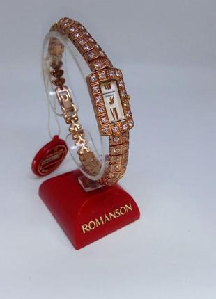 Годинник romanson rm5591qlrg wh оригінал4 фото