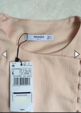 Распродажа! блуза женская новая mango раз s-m (44-46)5 фото