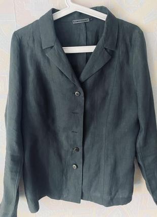 Льняной пиджак consequent 401 фото