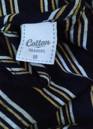 Стильная блузочка из контрастной ткани ,полоска,6 фото