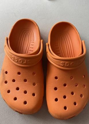 Оригінальні crocs на ніжку 22-23 см3 фото