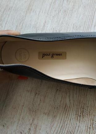 Paul green, лакированные кожаные туфли, балетки5 фото