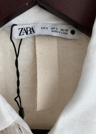 Zara рубашка хлопок 💥 36 s стильная качество5 фото