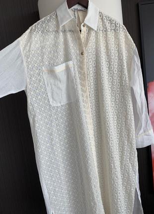 Zara рубашка хлопок 💥 36 s стильная качество3 фото