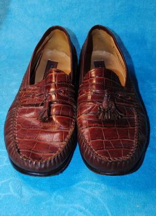 Шкіряні лофери florsheim 46 розмір 2 3