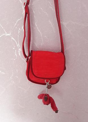 Красная сумка kipling 7