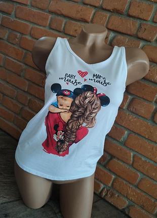Майка топ бавовна