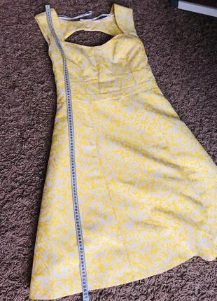 Яскраве лимонне плаття роз l-xl7 фото