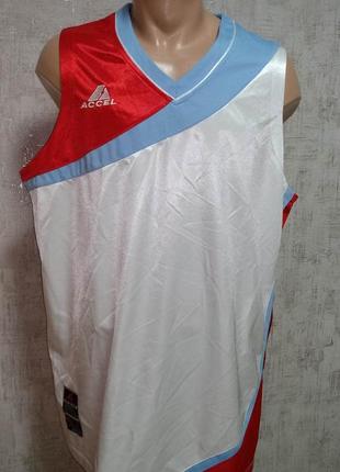 Мужская 2xl баскетбольная майка accel