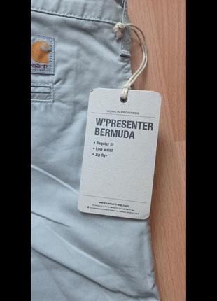 Женские шорты carhartt presenter bermuda2 фото