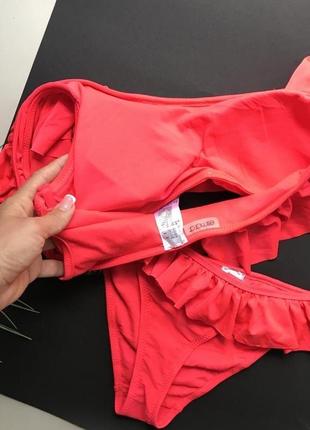 Яркий стильный купальник бикини на одно плечо esmara германия