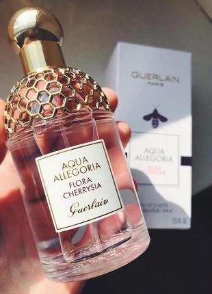 Guerlain agua allegoria flora cherrysia туалетная вода,75 мл2 фото