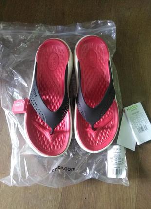 Crocs literide flip - чоловічі в'єтнамки3 фото